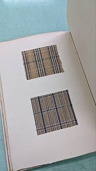 Amazon.co.jp: 上村六郎 丹波布縞帳 実物裂つき 古布古裂 : おもちゃ